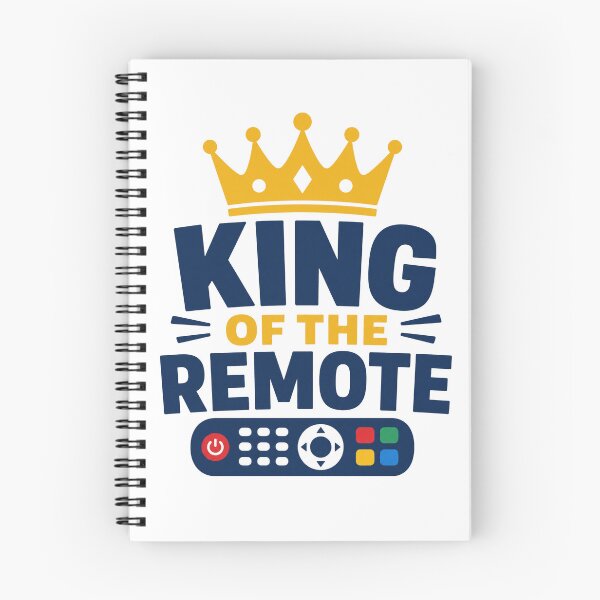 Item preview, King of the Remote Funny Dad Father’s Day Design designed and sold by MAF_Merch.