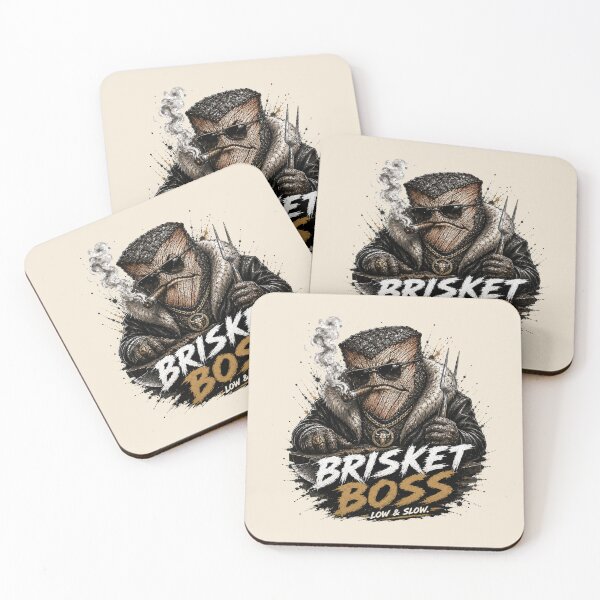 Item preview, Brisket Boss - Low and Slow BBQ Pitmaster Design designed and sold by BlackSector77.