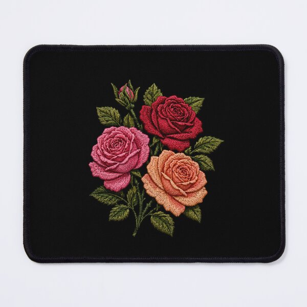 Item preview, Blooming Roses Embroidery designed and sold by ColorSplash123.