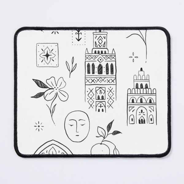 Item preview, Sevilla Sketchbook | Andalusian Landmarks & Botanical Illustration designed and sold by Tropical Blood.