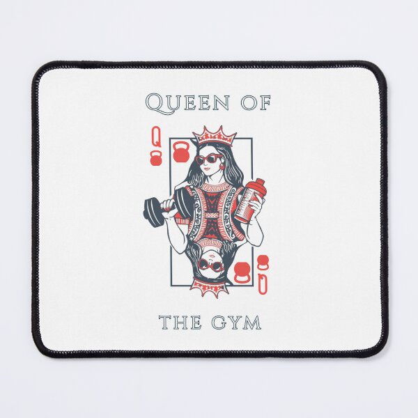 Item preview, Queen of the Gym Gift Playing Card Fitness designed and sold by TeeArtWorld.