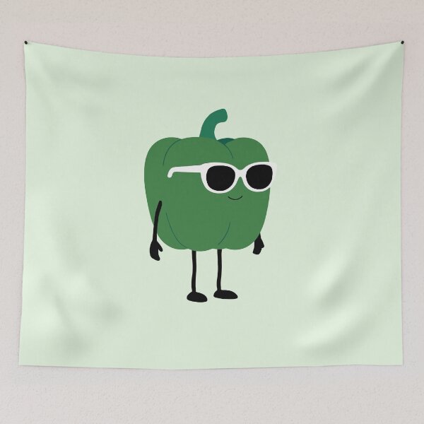 Item preview, Paprika green Flat designed and sold by White Rim Mates.
