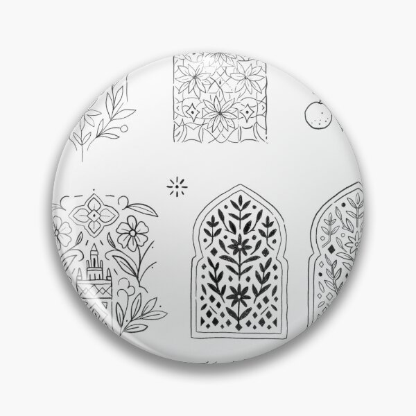Item preview, Triana & Sevilla Landmarks | Andalusian Architectural Sketch Collection designed and sold by Tropical Blood.