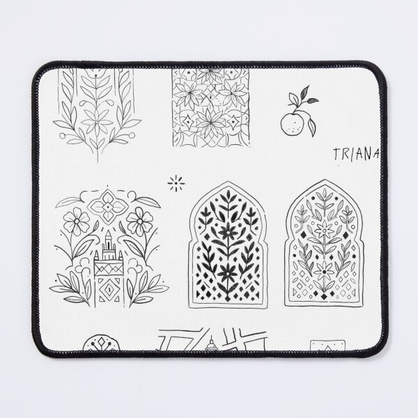 Item preview, Triana & Sevilla Landmarks | Andalusian Architectural Sketch Collection designed and sold by Tropical Blood.