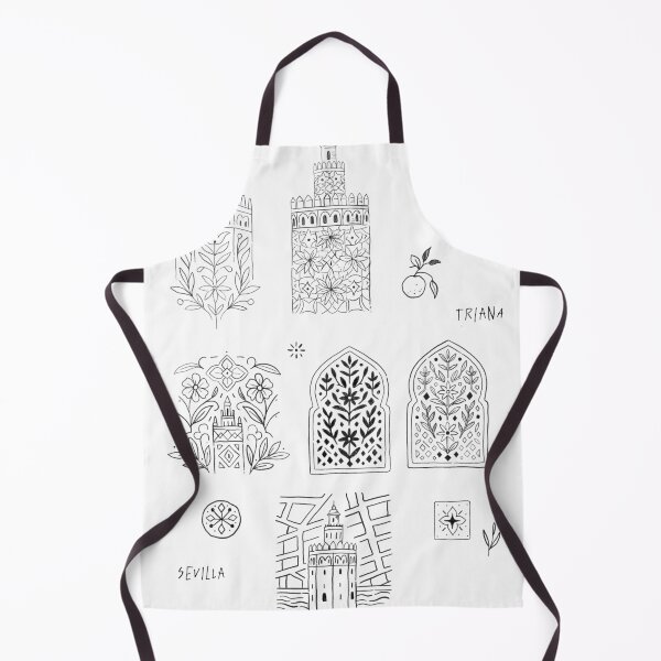 Item preview, Triana & Sevilla Landmarks | Andalusian Architectural Sketch Collection designed and sold by Tropical Blood.