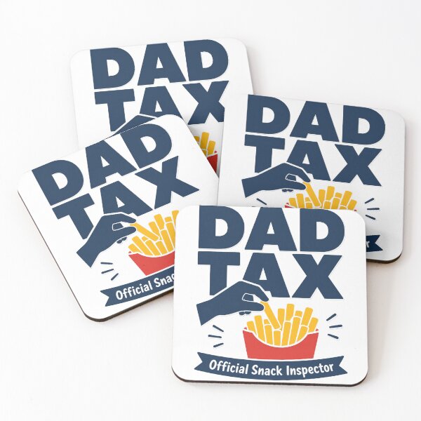 Item preview, Dad Tax Official Snack Inspector Funny Father’s Day Design designed and sold by MAF_Merch.