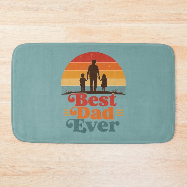 Item preview, Best Dad Ever Retro Sunset Graphic Tee designed and sold by 0606PM.