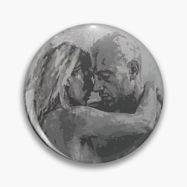 Item preview, Couple Embrace Print, Intimate Black and White Art designed and sold by Studio pod Burom.
