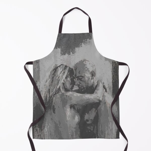 Item preview, Couple Embrace Print, Intimate Black and White Art designed and sold by Studio pod Burom.