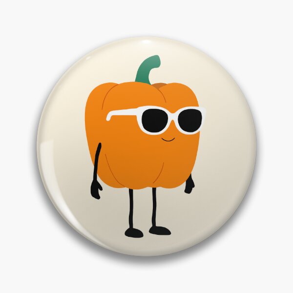 Item preview, Paprika orange Flat designed and sold by White Rim Mates.
