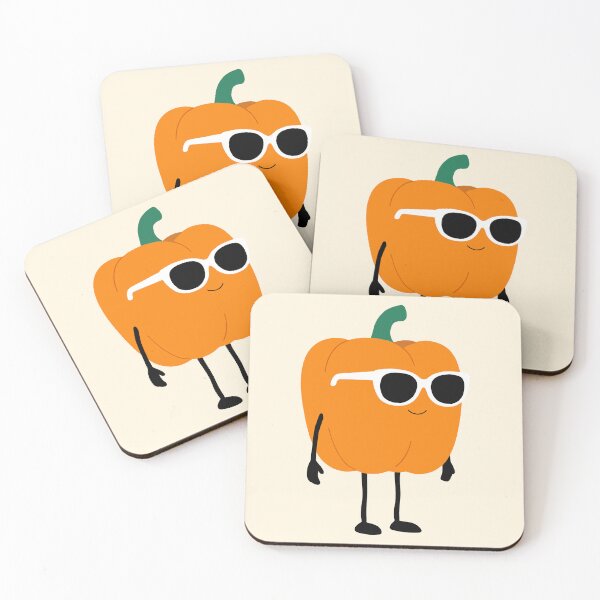 Item preview, Paprika orange Flat designed and sold by White Rim Mates.