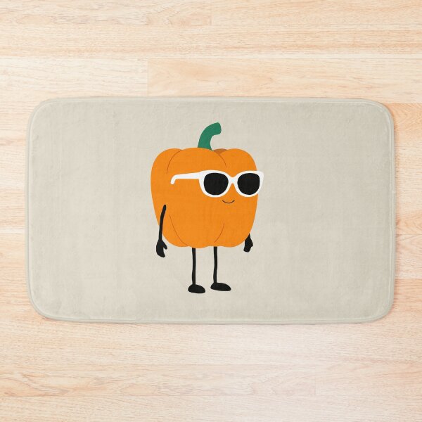 Item preview, Paprika orange Flat designed and sold by White Rim Mates.