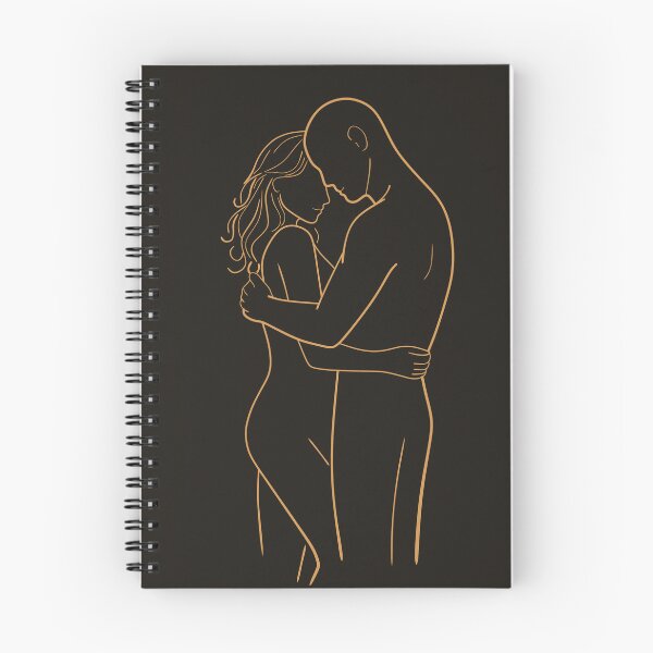 Item preview, Minimalist Couple Line Art Print designed and sold by Studio pod Burom.