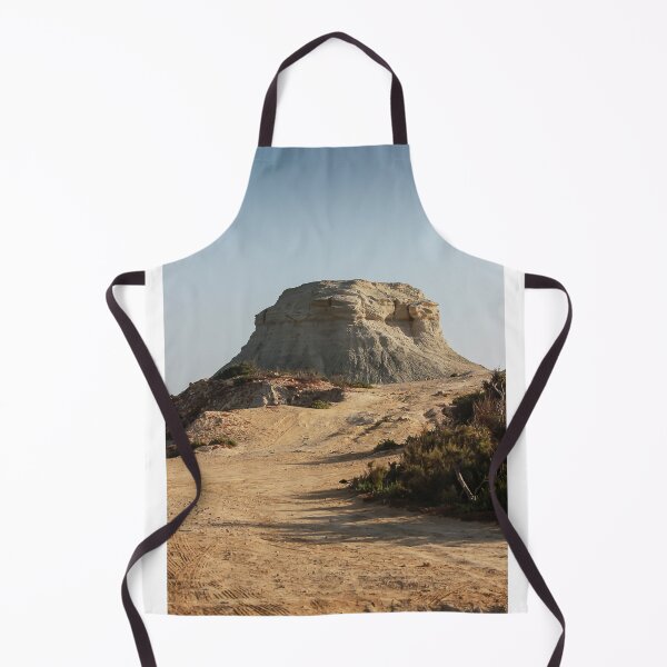 Item preview, Desert Butte Landscape With Eroded Rock Formation Under Clear Blue Sky And Sandy Track designed and sold by Nmallia.
