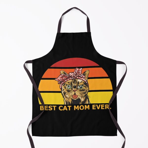 Item preview, Best Cat Mom Ever Retro Sunset Cat Mom T-Shirt designed and sold by GiaoCalonas.