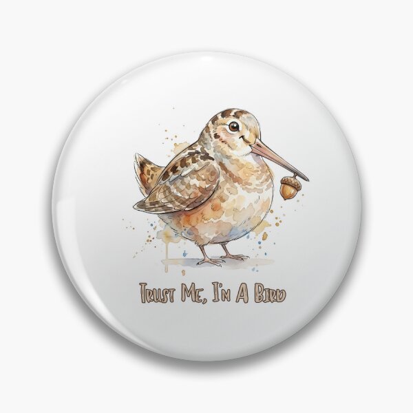 Item preview, American Woodcock Trust Me I’m A Bird | Cute Funny Woodland Bird designed and sold by HelgaCraftery.