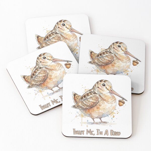 Item preview, American Woodcock Trust Me I’m A Bird | Cute Funny Woodland Bird designed and sold by HelgaCraftery.