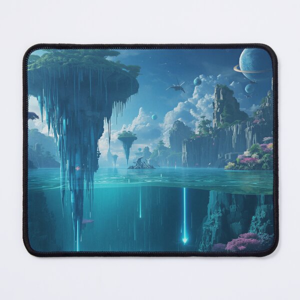 Item preview, Skyroot Ocean Fantasy Alien Landscape designed and sold by Luminous Wilds.