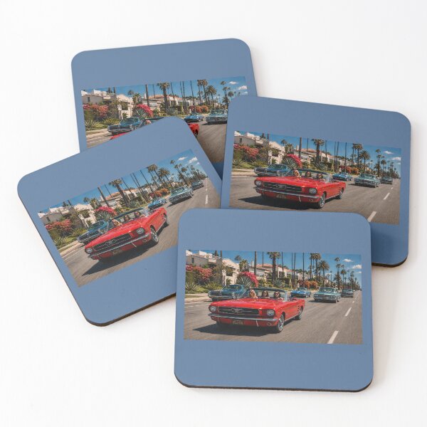 Item preview, California Cruise –  Girls in a Classic Convertible 1966 designed and sold by VERYOLDROAD BY AXTON BROWNING .