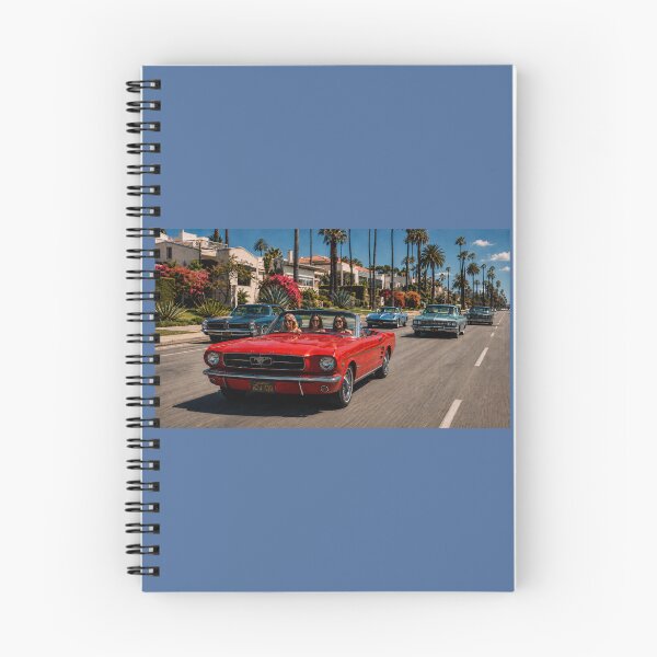 Item preview, California Cruise –  Girls in a Classic Convertible 1966 designed and sold by VERYOLDROAD BY AXTON BROWNING .