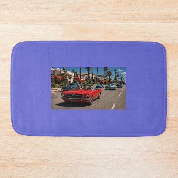 Item preview, California Cruise –  Girls in a Classic Convertible 1966 designed and sold by VERYOLDROAD BY AXTON BROWNING .
