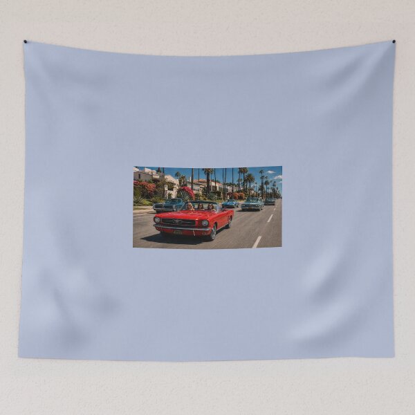 Item preview, California Cruise –  Girls in a Classic Convertible 1966 designed and sold by VERYOLDROAD BY AXTON BROWNING .