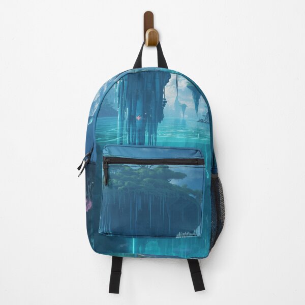 Item preview, Skyroot Ocean Fantasy Alien Landscape designed and sold by Luminous Wilds.