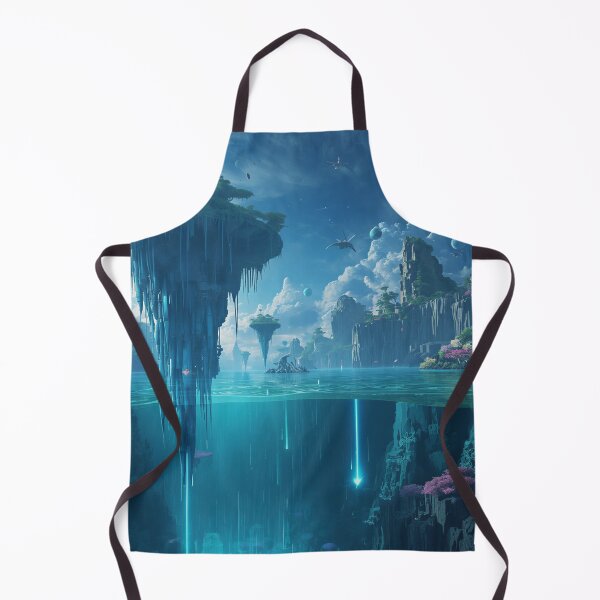 Item preview, Skyroot Ocean Fantasy Alien Landscape designed and sold by Luminous Wilds.