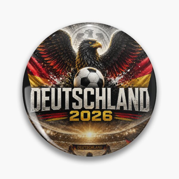 Item preview, Germany Football Eagle 2026 | German Soccer Fan Art | Deutschland Pride National Team Design designed and sold by Winetastic-Art.