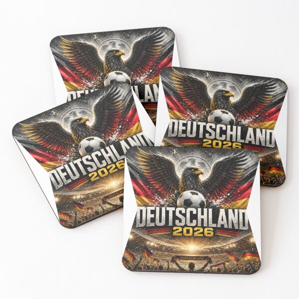 Item preview, Germany Football Eagle 2026 | German Soccer Fan Art | Deutschland Pride National Team Design designed and sold by Winetastic-Art.