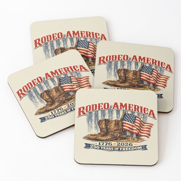 Item preview, Rodeo America 1776–2026 250 Years Of Freedom Western Tee designed and sold by POD DYNASTY.