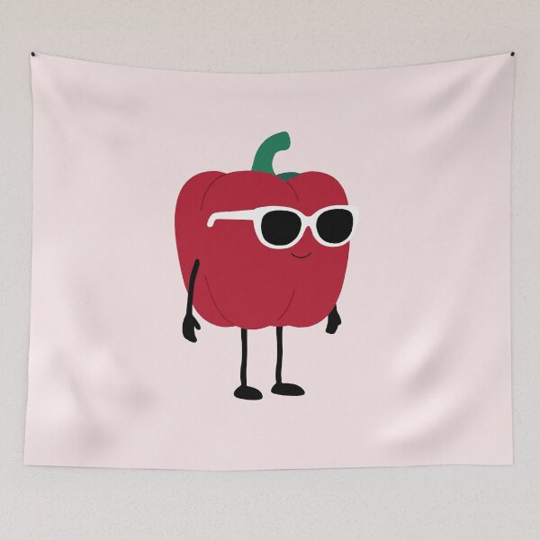 Item preview, Paprika red Flat designed and sold by White Rim Mates.