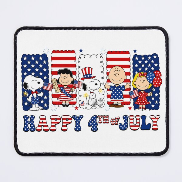 Item preview, Happy 4th of July - Peanuts designed and sold by fahhmemedropss.