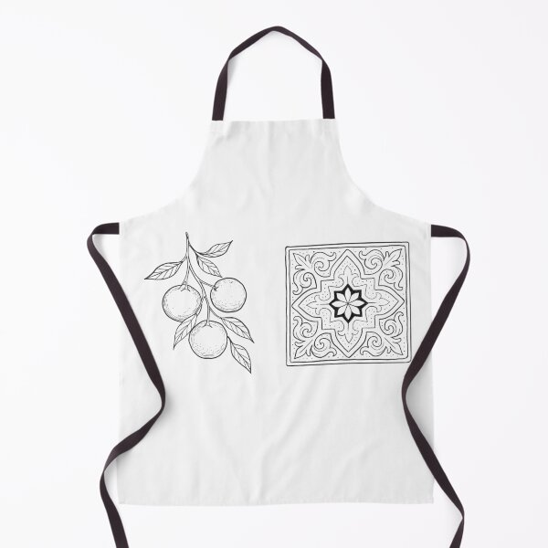 Item preview, Seville Oranges & Andalusian Tile | Minimalist Spanish Illustration designed and sold by Tropical Blood.