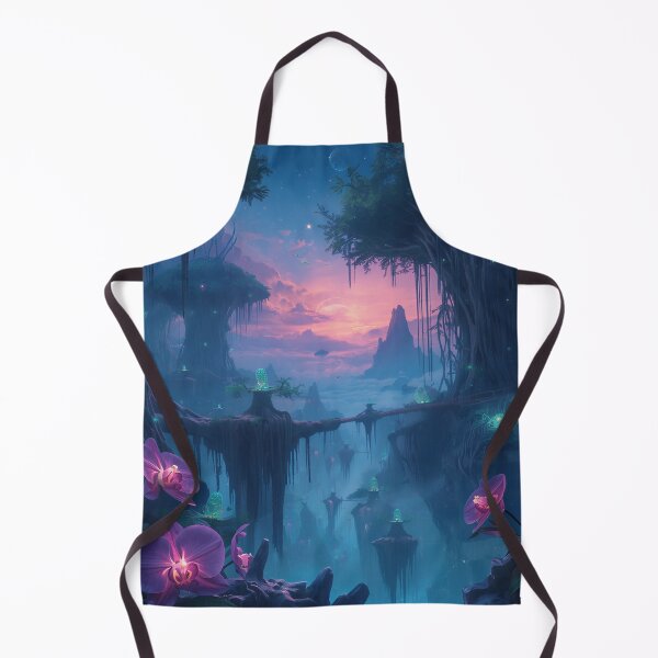 Item preview, Crystal Rainforest Canopy Fantasy Landscape designed and sold by Luminous Wilds.