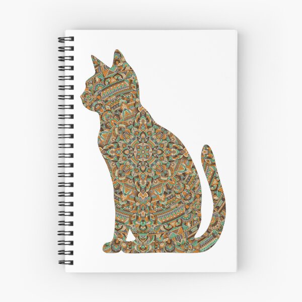 Item preview, Tabby Mandala Silhouette designed and sold by Always Wanted.