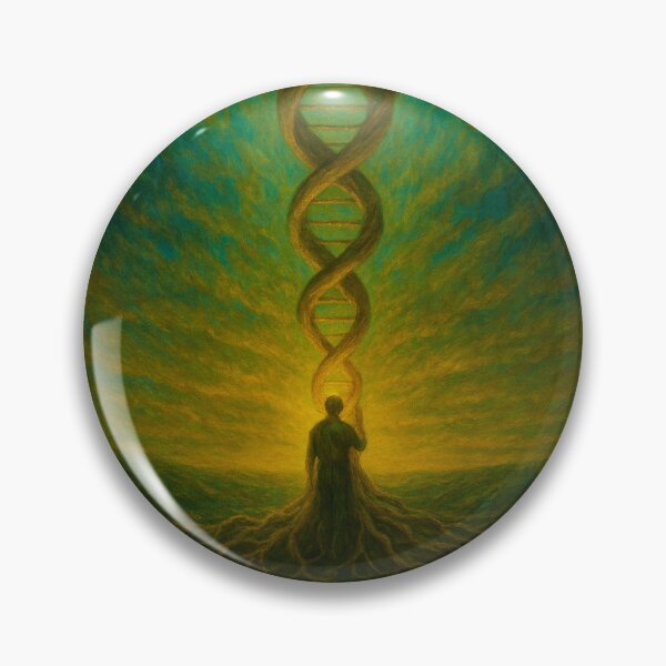 Item preview, Tree of Life DNA – Nature and Science Connection Symbolic Art designed and sold by OrbitOfMind.