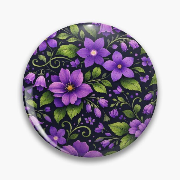 Item preview, Lush purple floral splendor designed and sold by Sigtrix.