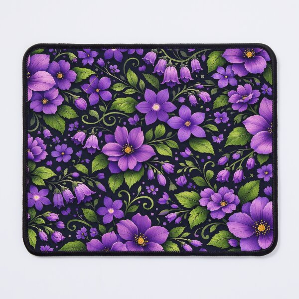 Item preview, Lush purple floral splendor designed and sold by Sigtrix.
