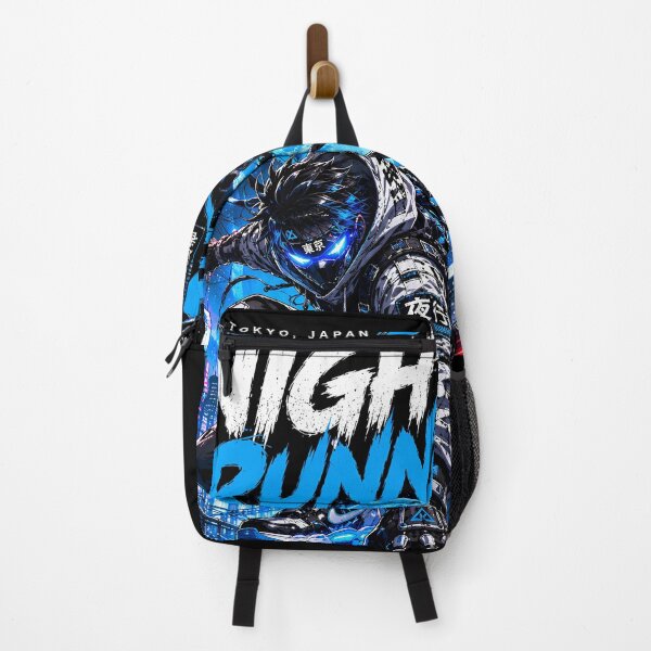 Item preview, Night Runner Tokyo 2077 - Cyberpunk Ninja Anime Streetwear designed and sold by saamessart.
