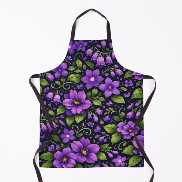 Item preview, Lush purple floral splendor designed and sold by Sigtrix.