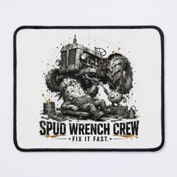 Item preview, Spud Wrench Crew - Fix It Fast designed and sold by BlackSector77.