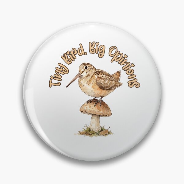 Item preview, American Woodcock Fun Guy Pun | Cute Woodcock Mushroom Design designed and sold by HelgaCraftery.