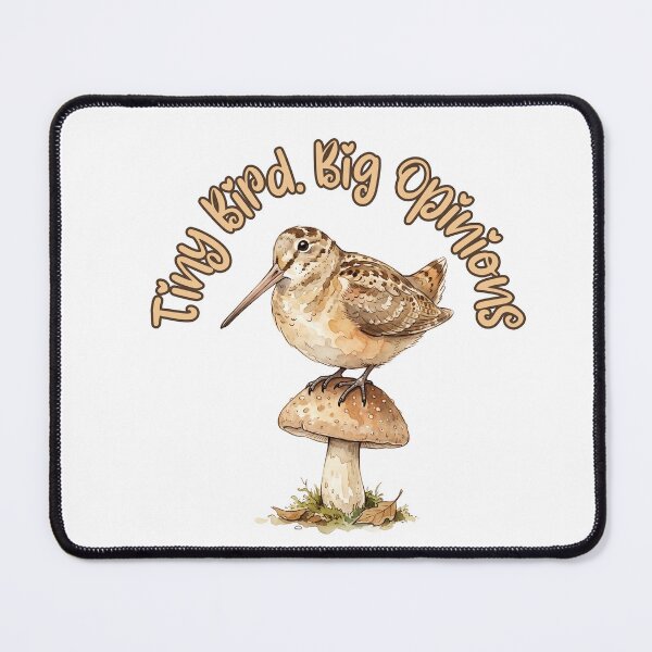 Item preview, American Woodcock Fun Guy Pun | Cute Woodcock Mushroom Design designed and sold by HelgaCraftery.