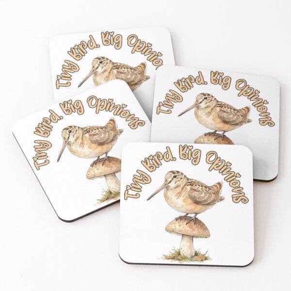 Item preview, American Woodcock Fun Guy Pun | Cute Woodcock Mushroom Design designed and sold by HelgaCraftery.