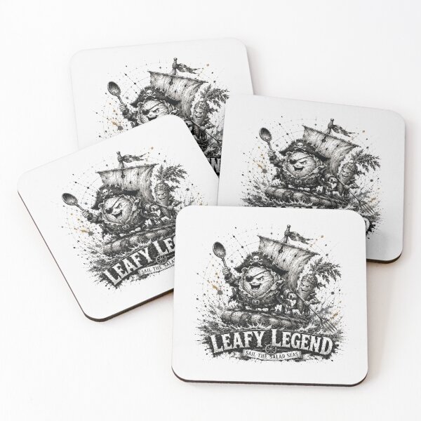 Item preview, Leafy Legend - Sail the Salad Seas designed and sold by BlackSector77.