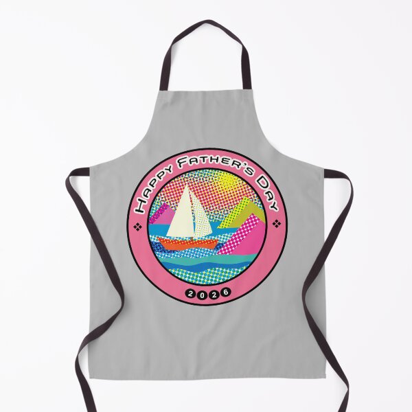 Item preview, Retro Op Art Sailing Seascape for Father’s Day designed and sold by cremedecolor.