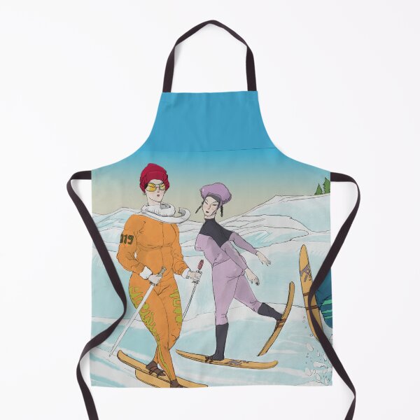 Item preview, Geishas skiing designed and sold by Le poulpe rêveur.