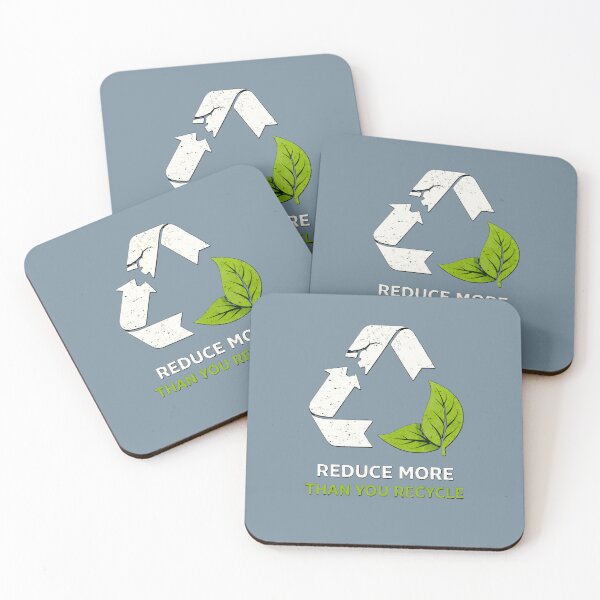 Item preview, Reduce More Than You Recycle – Zero Waste Sustainability Eco Design designed and sold by OrbitOfMind.