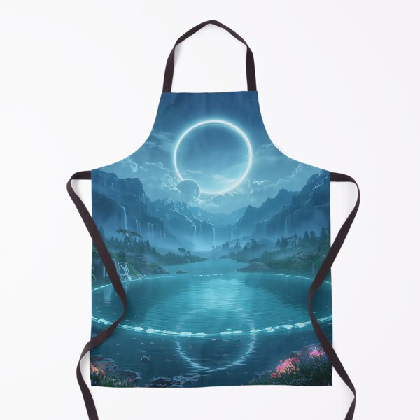 Item preview, Halo Falls Sanctuary Fantasy Landscape designed and sold by Luminous Wilds.